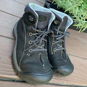 Keen Leather Ankle Boots